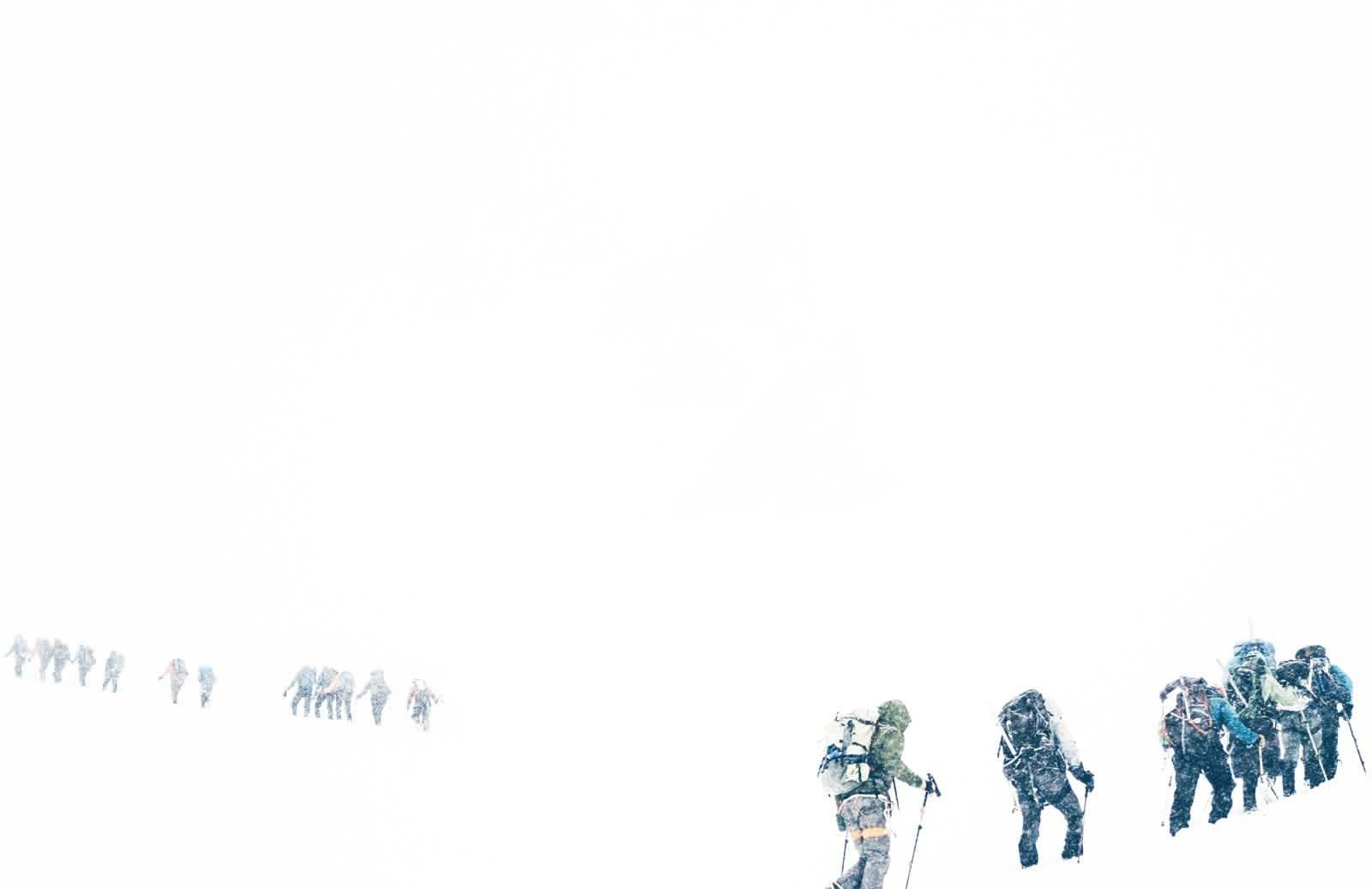 Bootpack in snow