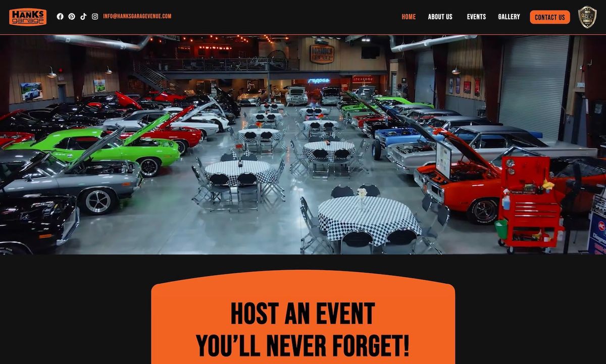 Hanks Garage Venue