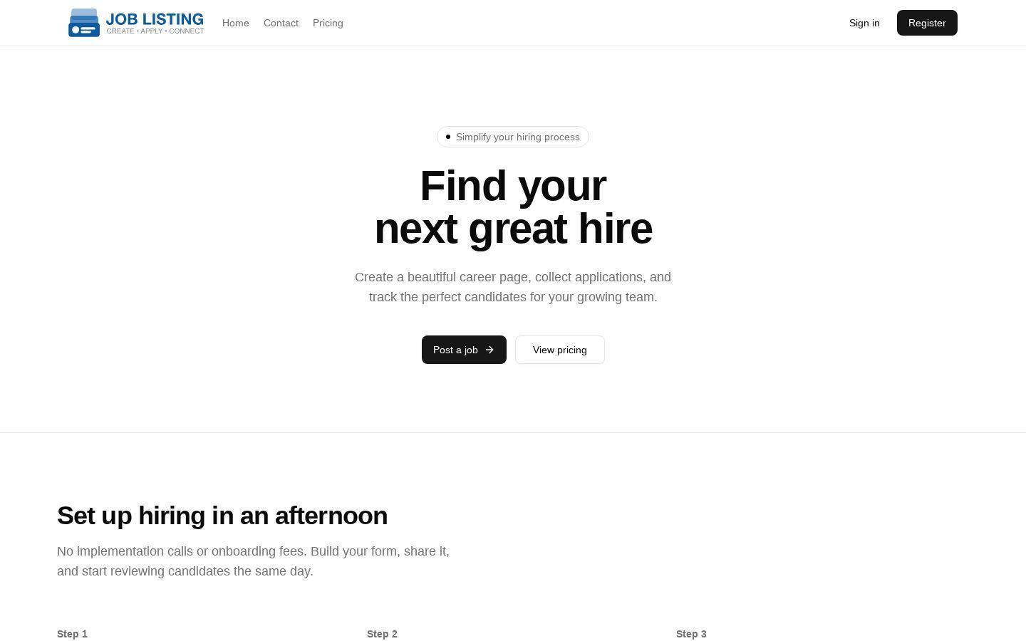 Introducing JobListing.app